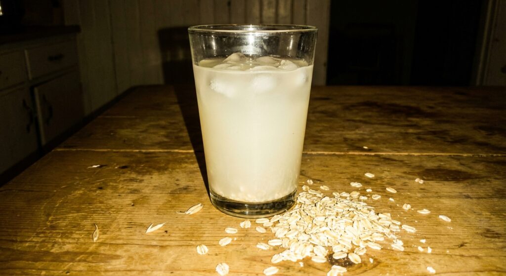 agua avena ayunas